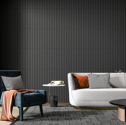 3D Slat Wall Panels 4-Piece Sets