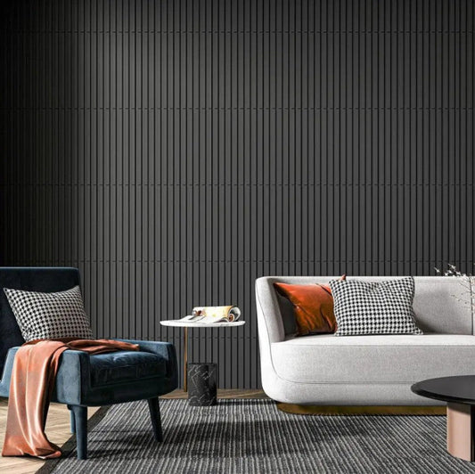 3D Slat Wall Panels 4-Piece Sets