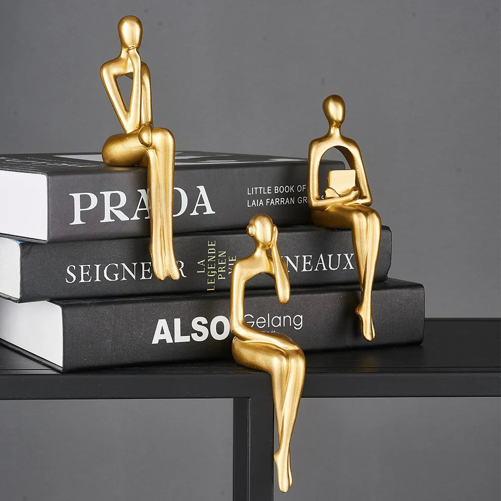 Elysian Expression Bookshelf Sculpture