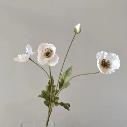 Artificial Poppy Flowers (Set of 6)
