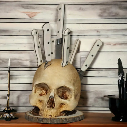 Skull Cleaver Stand