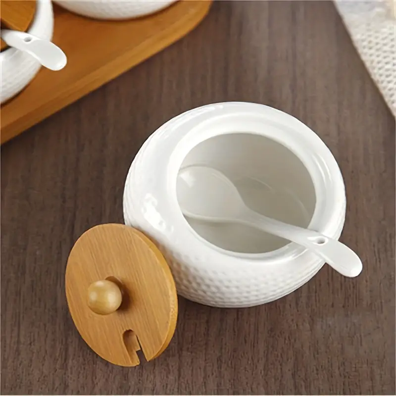 Aroma Spice Jar With Wood Lid