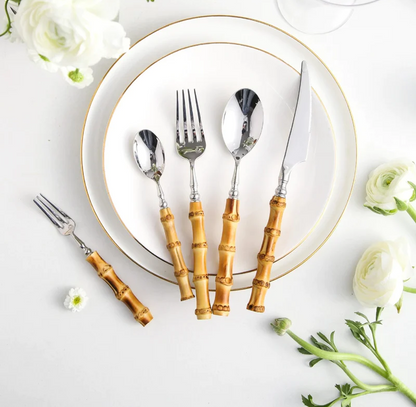 Arashiyama Stainless Bamboo Cutlery Set