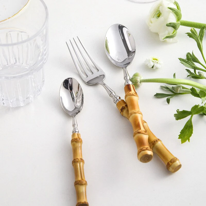 Arashiyama Stainless Bamboo Cutlery Set