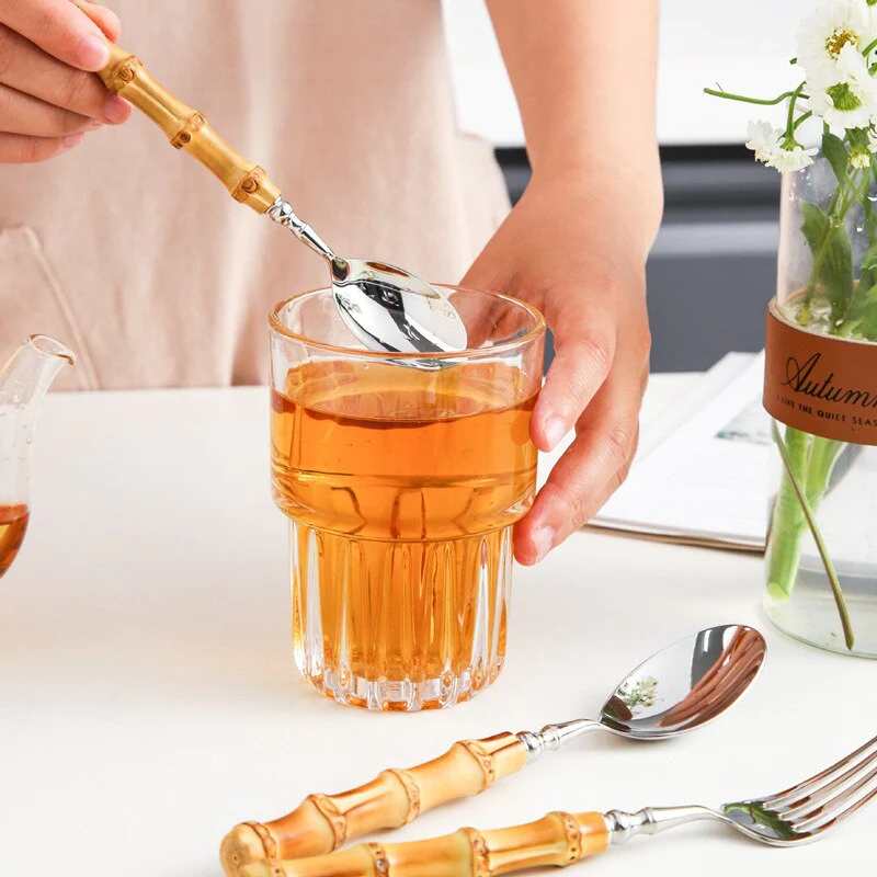 Arashiyama Stainless Bamboo Cutlery Set