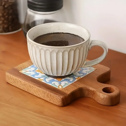 Arbora Wood Tiles Pot Mat