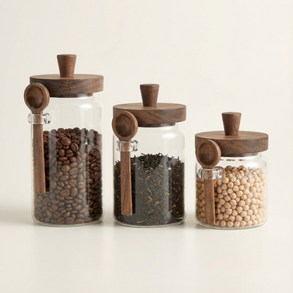 Airtight Glass Kitchen Jars