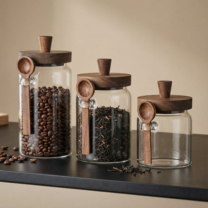 Airtight Glass Kitchen Jars