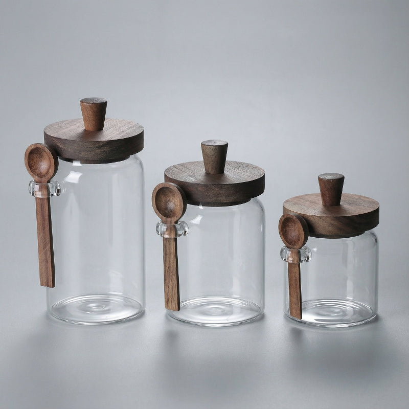 Airtight Glass Kitchen Jars