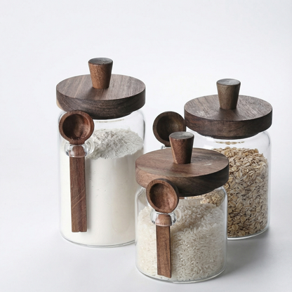 Airtight Glass Kitchen Jars