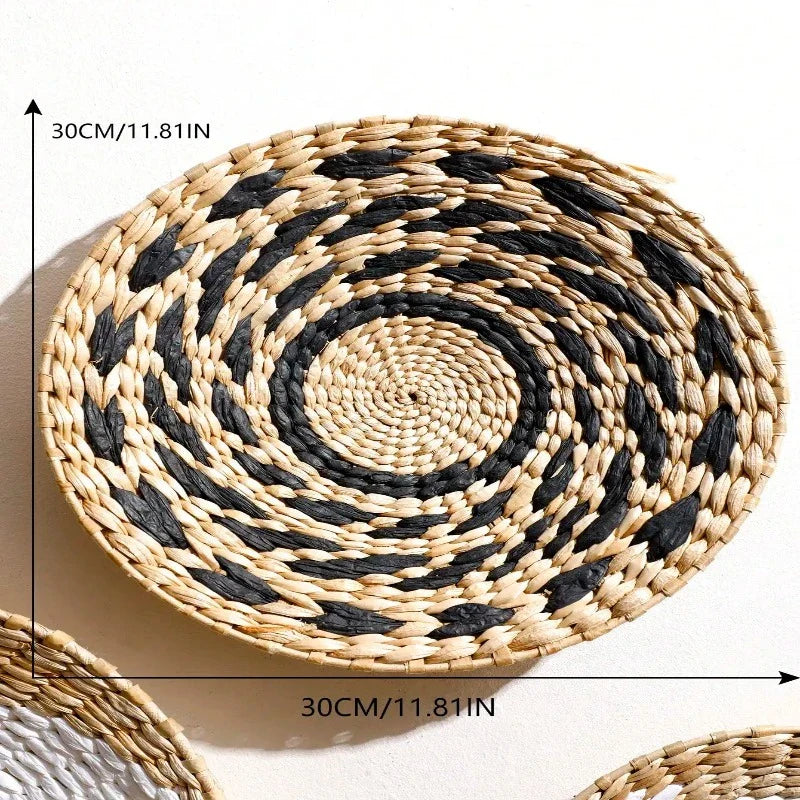 Boho Woven Wall Baskets