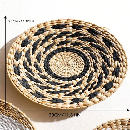 Boho Woven Wall Baskets