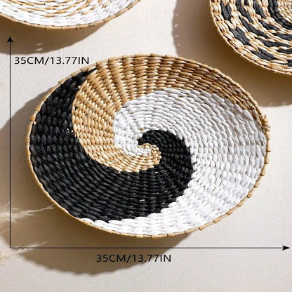 Boho Woven Wall Baskets