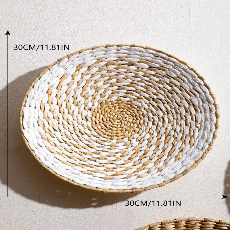 Boho Woven Wall Baskets