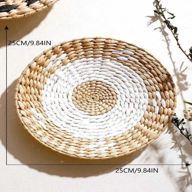 Boho Woven Wall Baskets