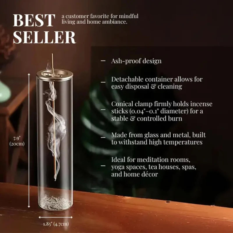 Glass Incense Burner