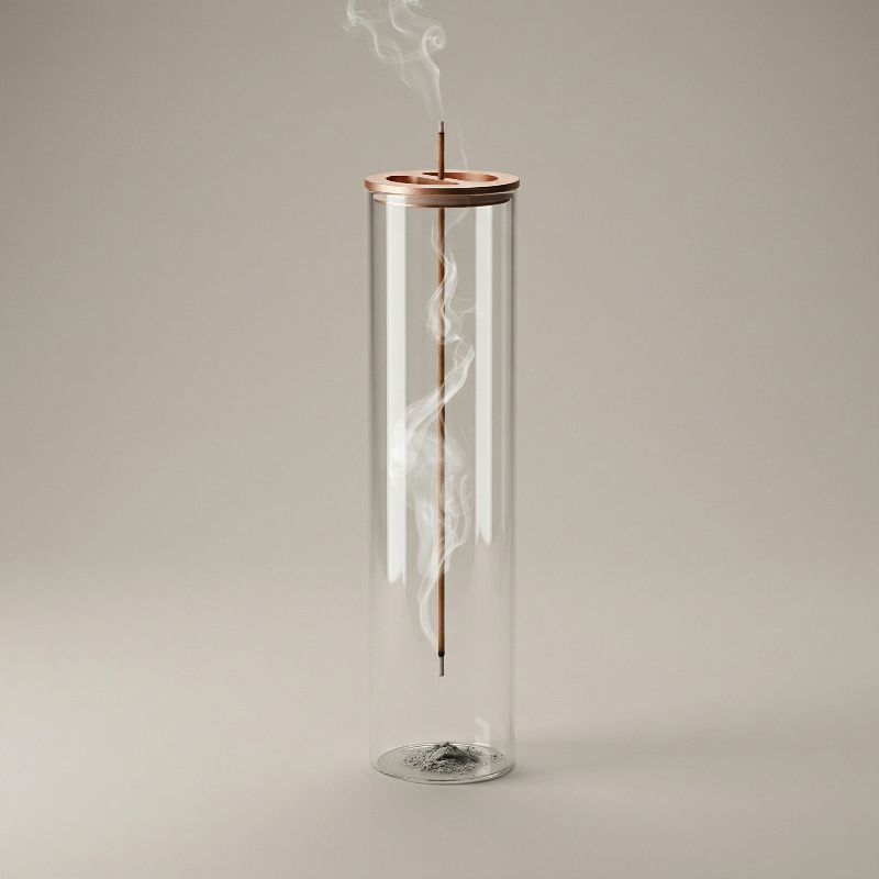 Glass Incense Burner