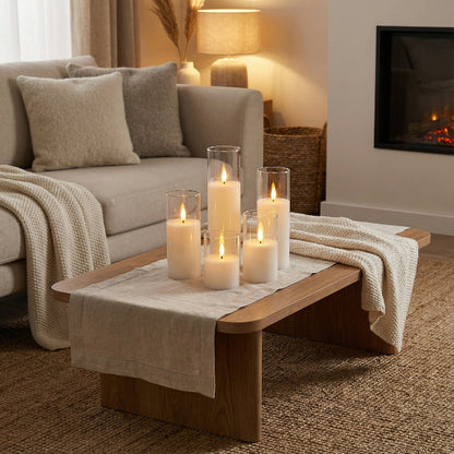Flameless Candles (Set of 9)