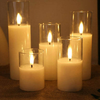 Flameless Candles (Set of 9)