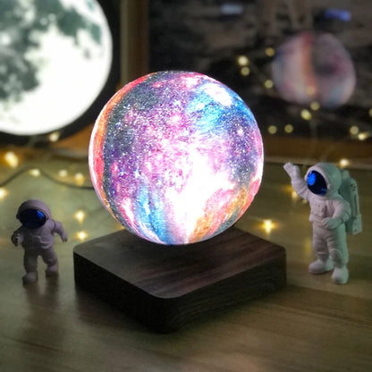 Levitating Starry Night Lamp