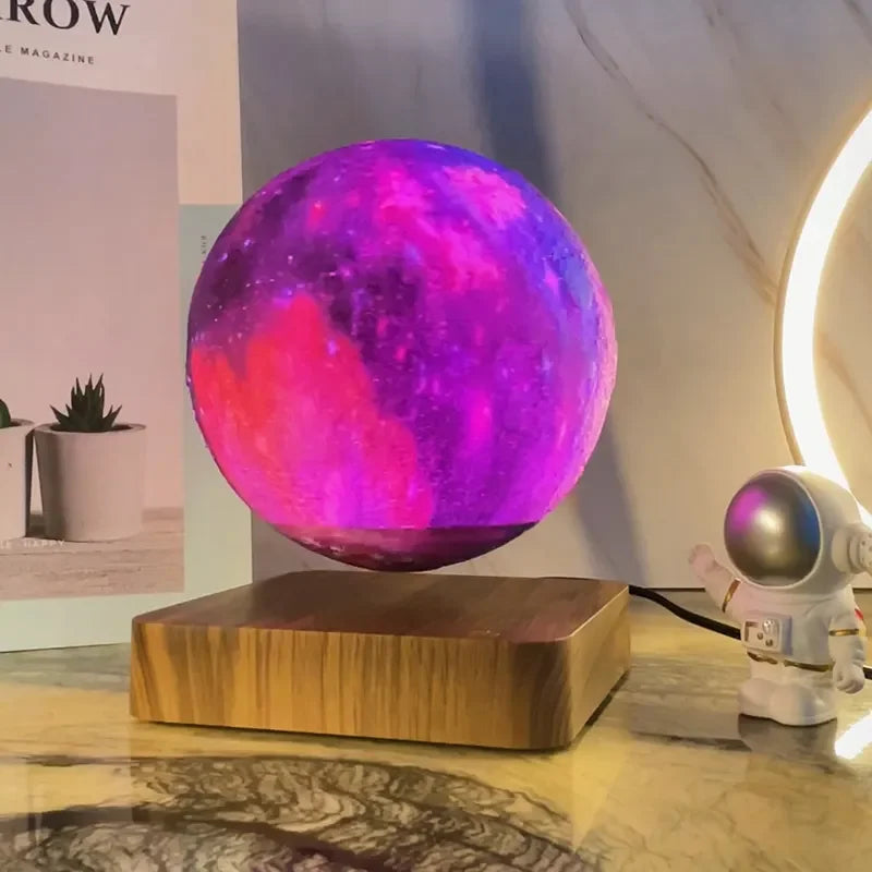 Levitating Starry Night Lamp