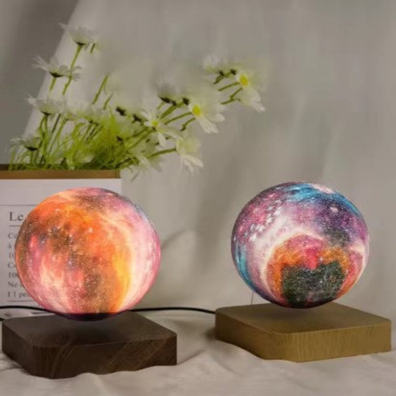 Levitating Starry Night Lamp