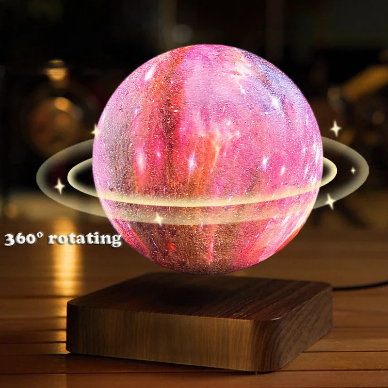 Levitating Starry Night Lamp