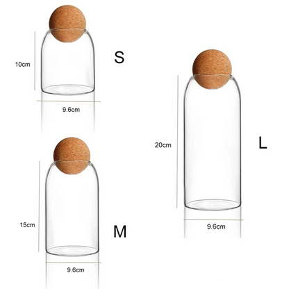 Clarity Storage Glass Jar