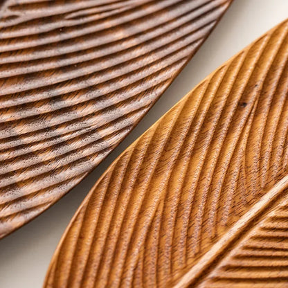 Wood Leaf Tray