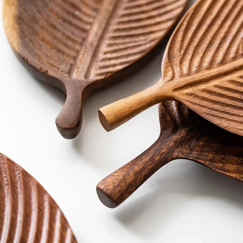 Wood Leaf Tray