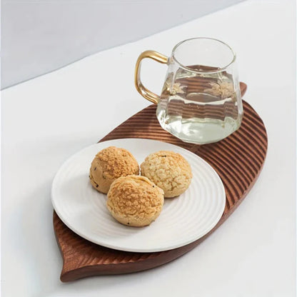 Wood Leaf Tray
